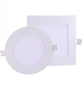 6W 9W 12W 18W 24W AC85-265V Two Colors Indoor Home Lighting Square Recessed Downlight Pot Lights Led Panel Light